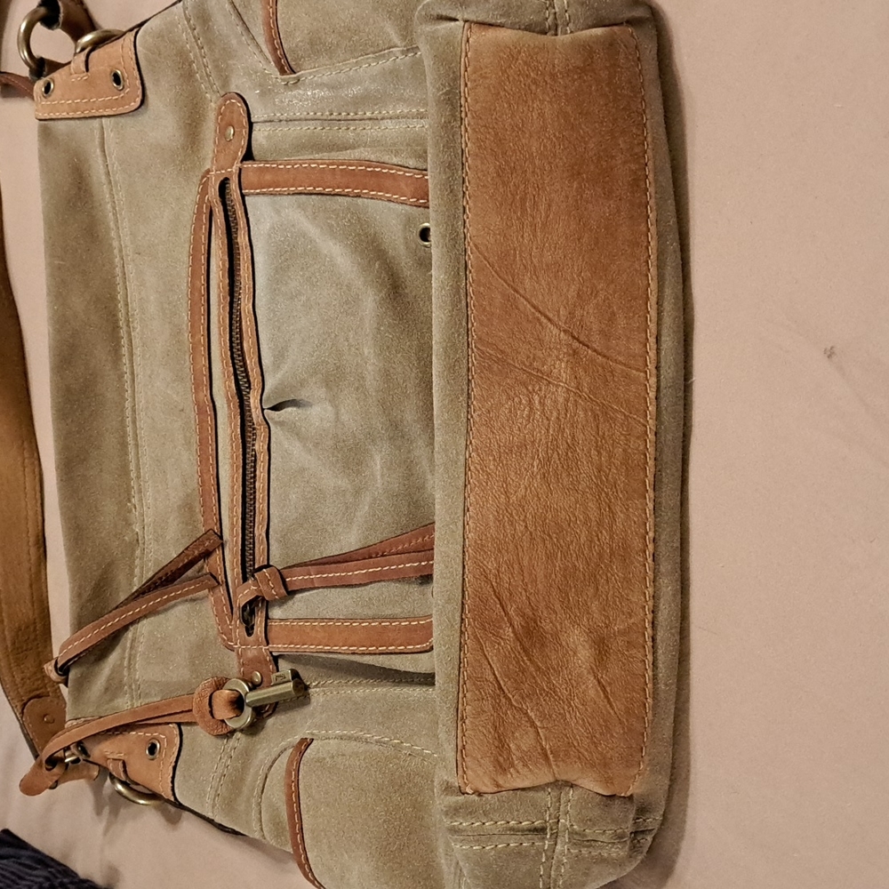 Fossil suede/leather bag - Picture 11 of 14